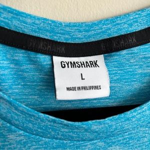 Men’s blue Gym Shark T